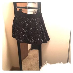 Embellished skater skirt
